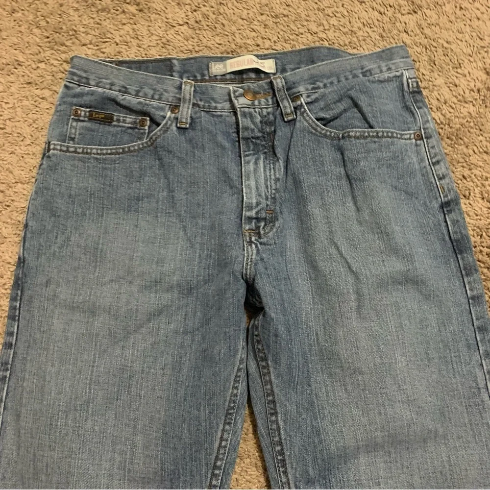 Lee Regular Straight Leg Jeans 33 x 30
